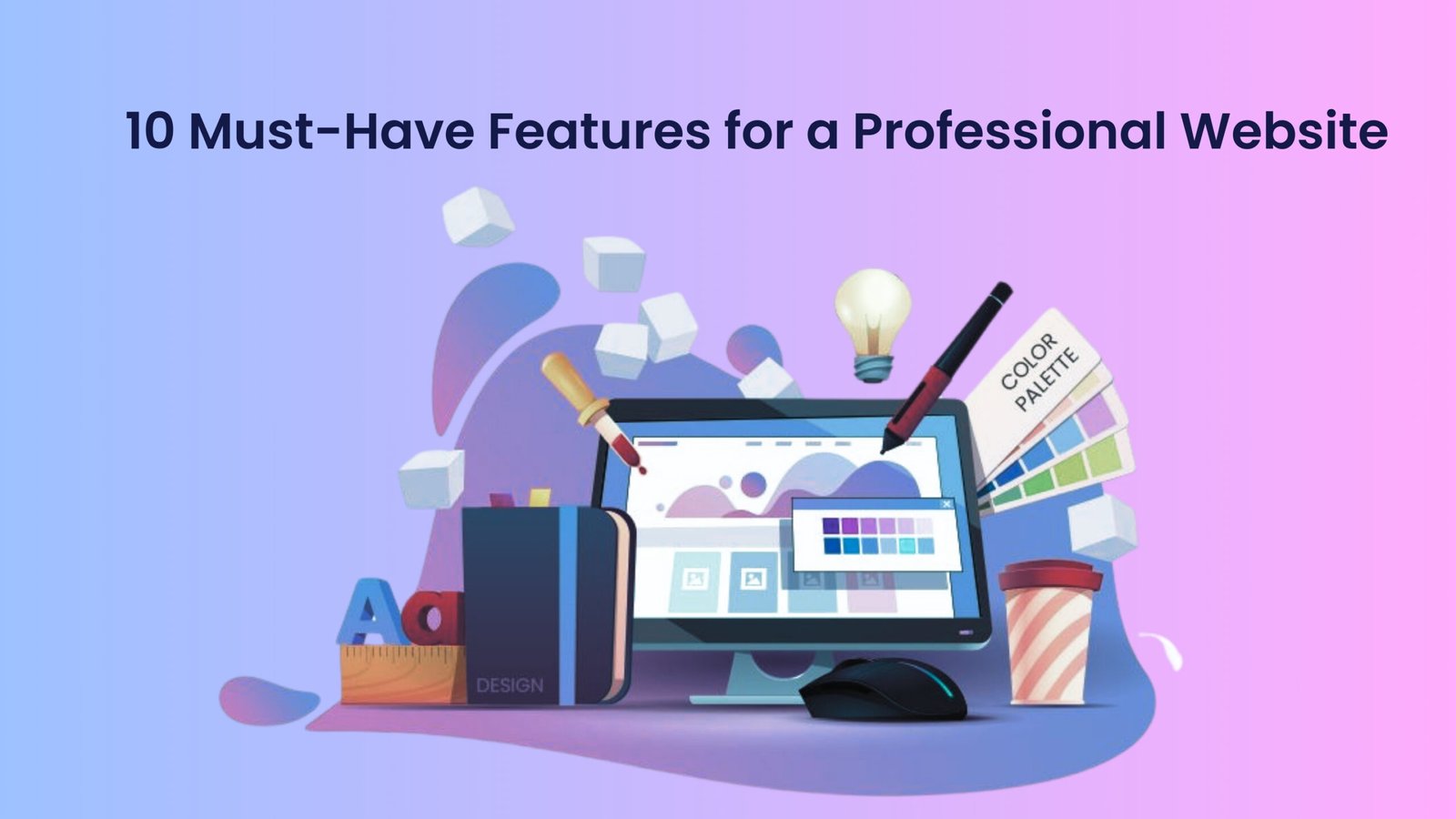 Professional website features checklist