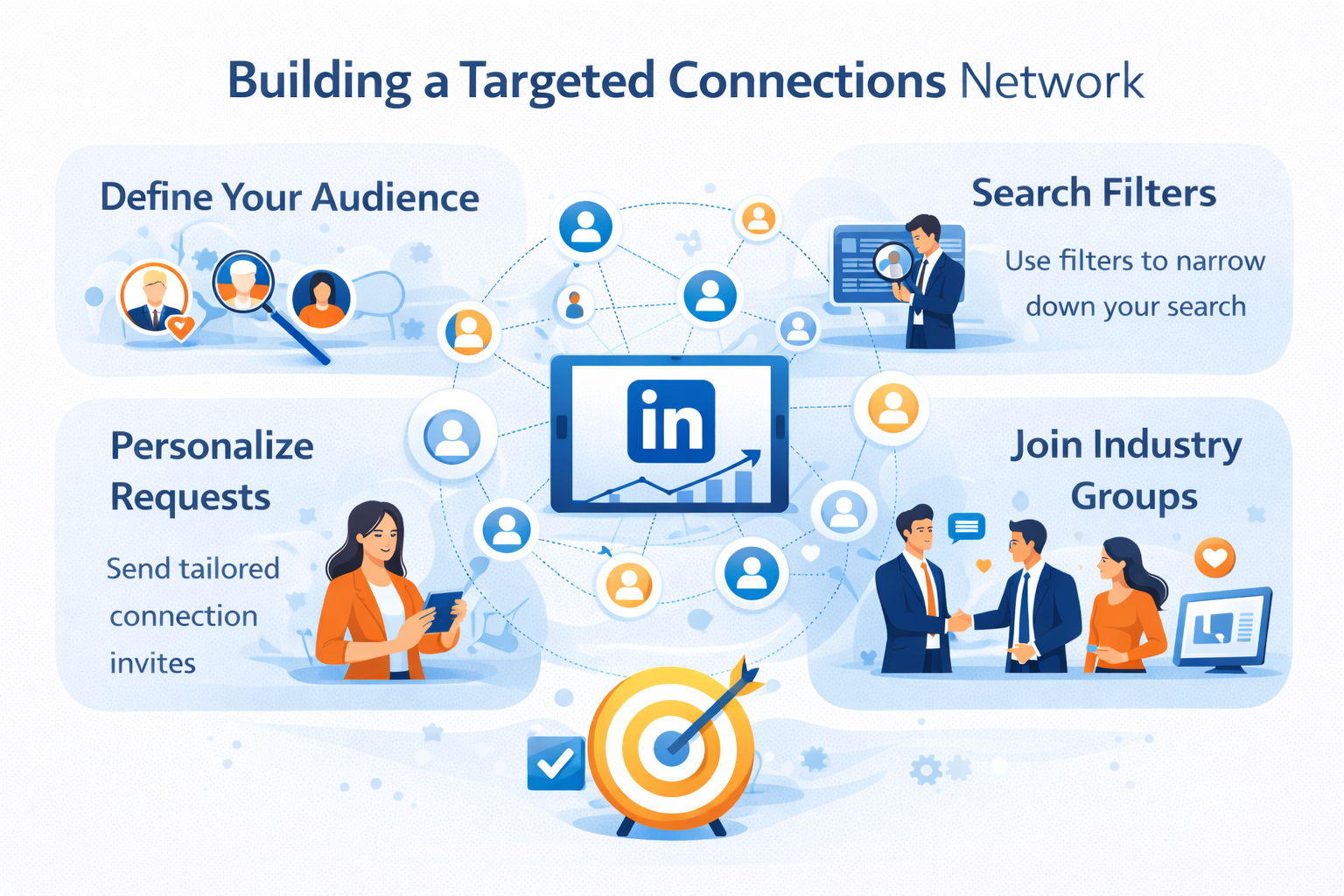 Building a Targeted Connections Network