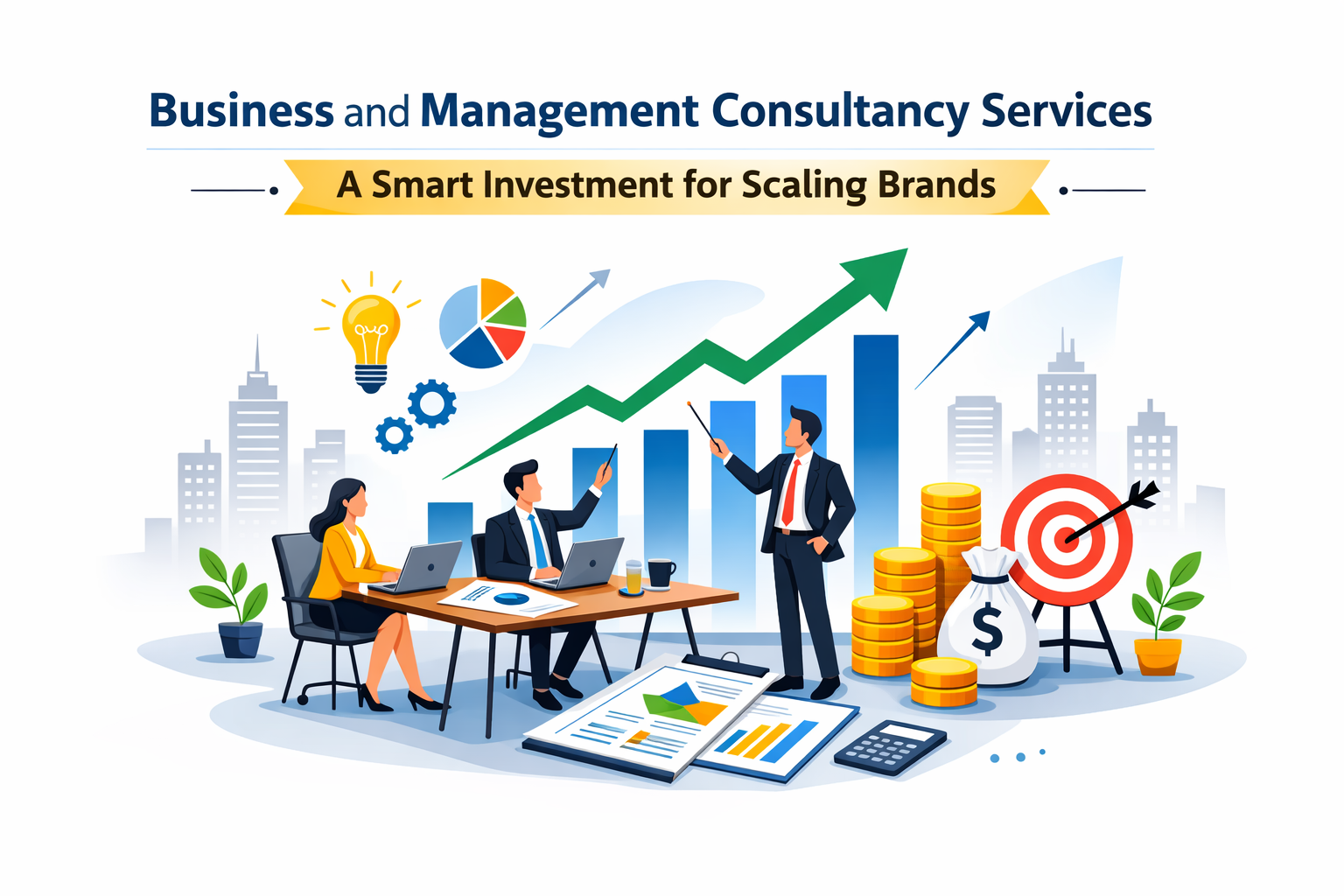 Business and Management Consultancy Services: A Smart Investment for Scaling Brands